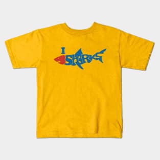 I Love Sharks Kids T-Shirt